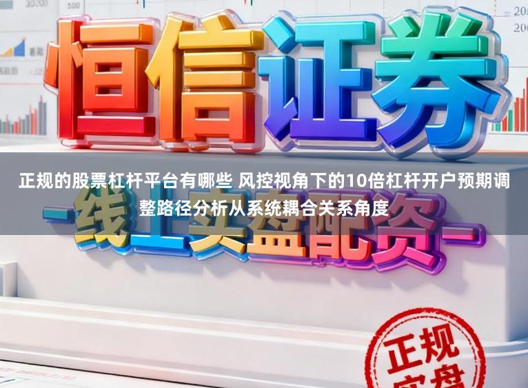 正规的股票杠杆平台有哪些 风控视角下的10倍杠杆开户预期调整路径分析从系统耦合关系角度