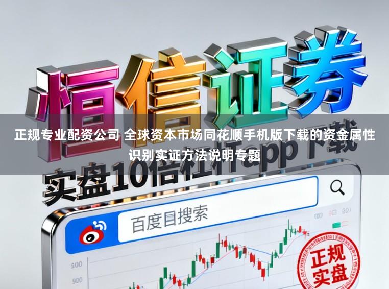 正规专业配资公司 全球资本市场同花顺手机版下载的资金属性识别实证方法说明专题