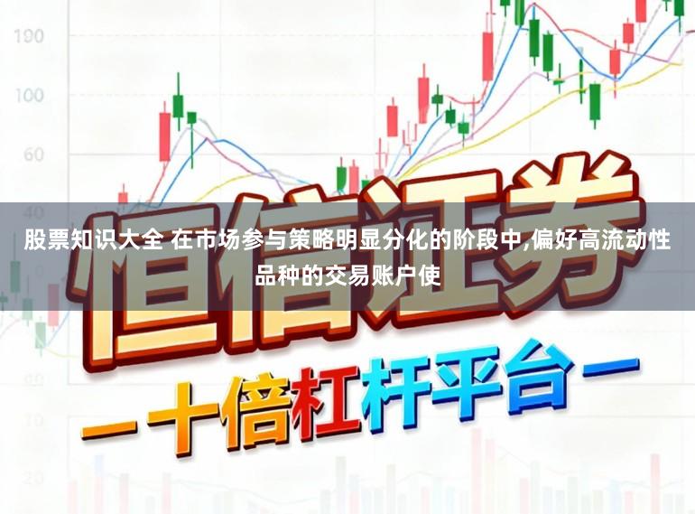 股票知识大全 在市场参与策略明显分化的阶段中，偏好高流动性品种的交易账户使