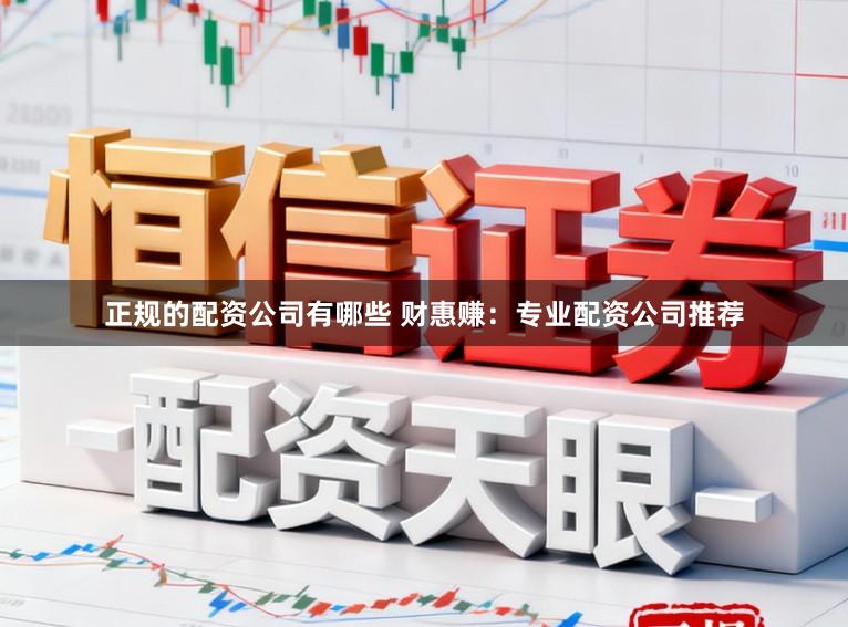 正规的配资公司有哪些 财惠赚：专业配资公司推荐