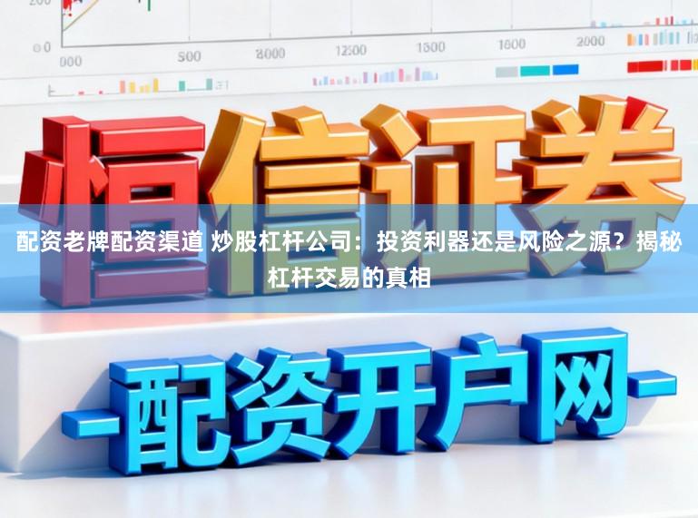 配资老牌配资渠道 炒股杠杆公司：投资利器还是风险之源？揭秘杠杆交易的真相